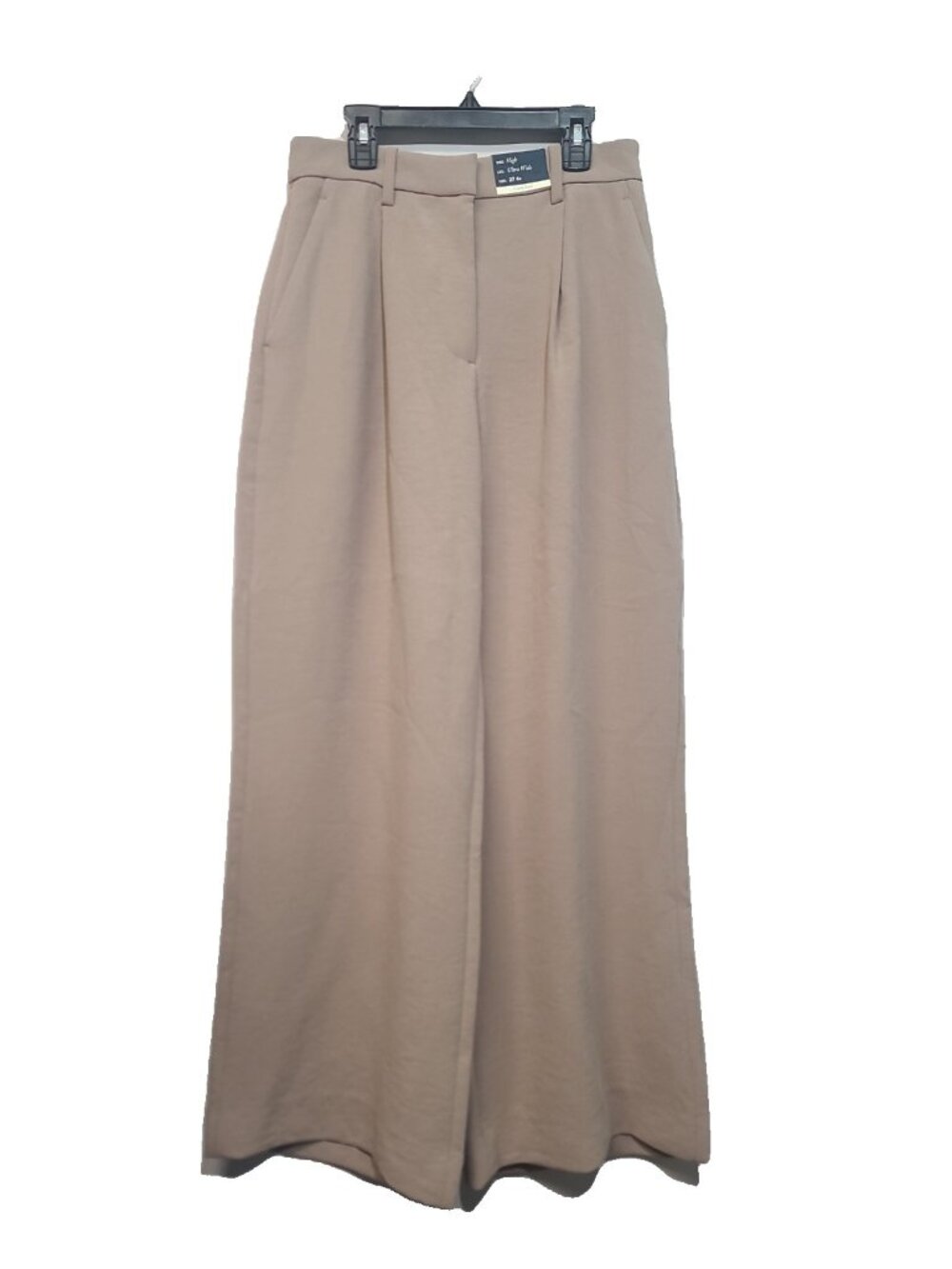 Abercrombie & Fitch Sloane Tailored Wide Leg Pant Size 27 Brown NWT